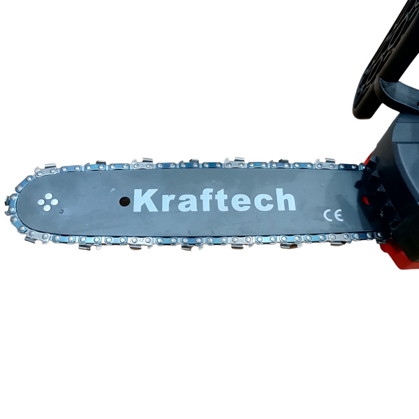 Акумуляторна ланцюгова пила Kraftech KT/BCHS-52V 4.0 Ah шина 12", безщіткова KT/BCHS-52V фото