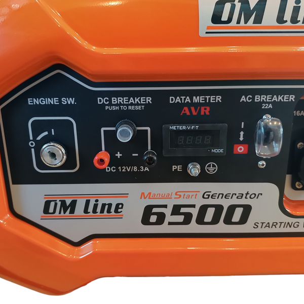 Бензиновий генератор Oleo Mac Line 6500 OM6500 фото