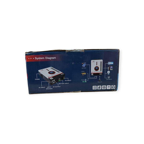Инвертор гибридный Big House 12V 2200VA/1800W Big House 12V 2200VA/1800W фото