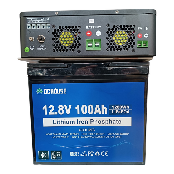 Инвертор гибридный Big House 12V 2200VA/1800W Big House 12V 2200VA/1800W фото