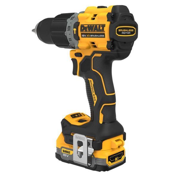 Дрель-шуруповёрт аккумуляторная бесщёточная ударная DeWALT DCD805E1T DCD805E1T фото