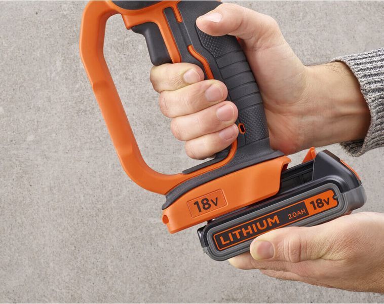 Шліфмашина кутова - болгарка акумуляторна BLACK+DECKER BCG720M1 BCG720M1 фото