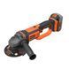 Шліфмашина кутова - болгарка акумуляторна BLACK+DECKER BCG720M1 BCG720M1 фото 1