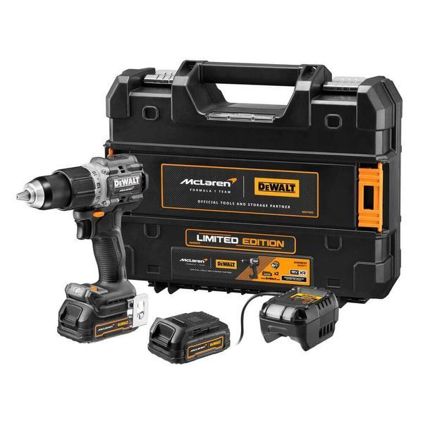 Дриль-шурупокрут McLaren F1 TEAM LIMITED EDITION DeWALT DCD85ME2GT DCD85ME2GT фото