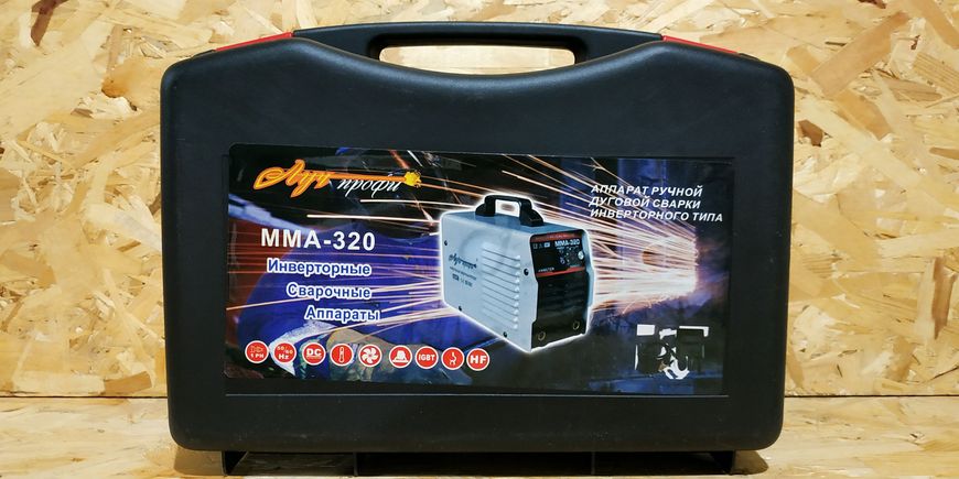 Зварювальний інвертор Промінь ММА 320 (кейс) M30012485 фото