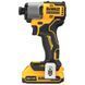 Дриль-шуруповерт акумуляторна безщіткова + подарунок DeWALT DCD800H2T+DCF840N DCD800H2T+DCF840N фото 6