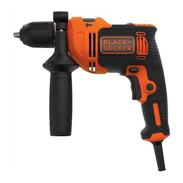 Дриль мережевий ударний BLACK+DECKER BEH710K BEH710K фото