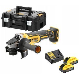 Шлифмашина угловая - болгарка аккумуляторная бесщёточная DeWALT DCG405H2T DCG405H2T фото