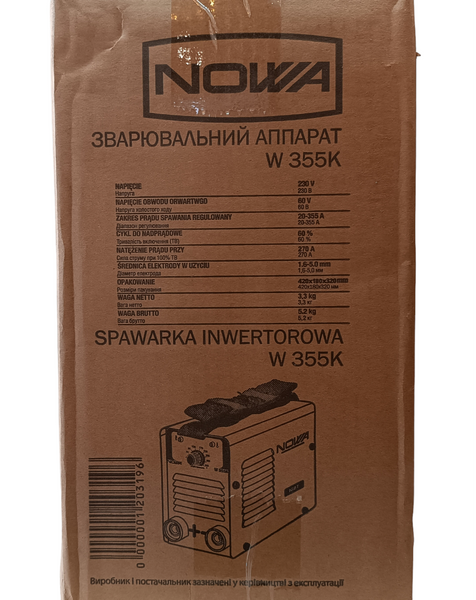 Сварочный аппарат NOWA W355K кейс 120319 фото