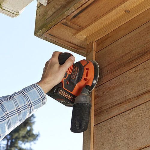 Шліфмашина ексцентрикова акумуляторна BLACK+DECKER BDCROS18 BDCROS18 фото