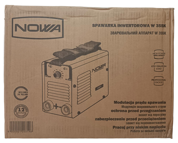 Сварочный аппарат NOWA W355K кейс 120319 фото