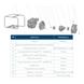 Мотопомпа 7.5 л.с. Hmax 26м Qmax 60м&sup3;/год (4-х тактний) для брудної води WM80W WETRON 772557 772557 фото 11