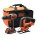 Набор из двух инструментов BLACK+DECKER BCK22S1S BCK22S1S фото 1