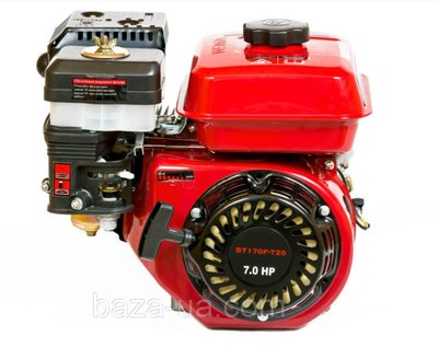 Двигун бензиновий WEIMA BT170F-T/20 7 к.с., шліць 20 мм, для WM1100C M30012320 фото