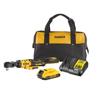 Гайковерт кутовий - ключ-храповик акумуляторний безщітковий DeWALT DCF512D1 DCF512D1 фото