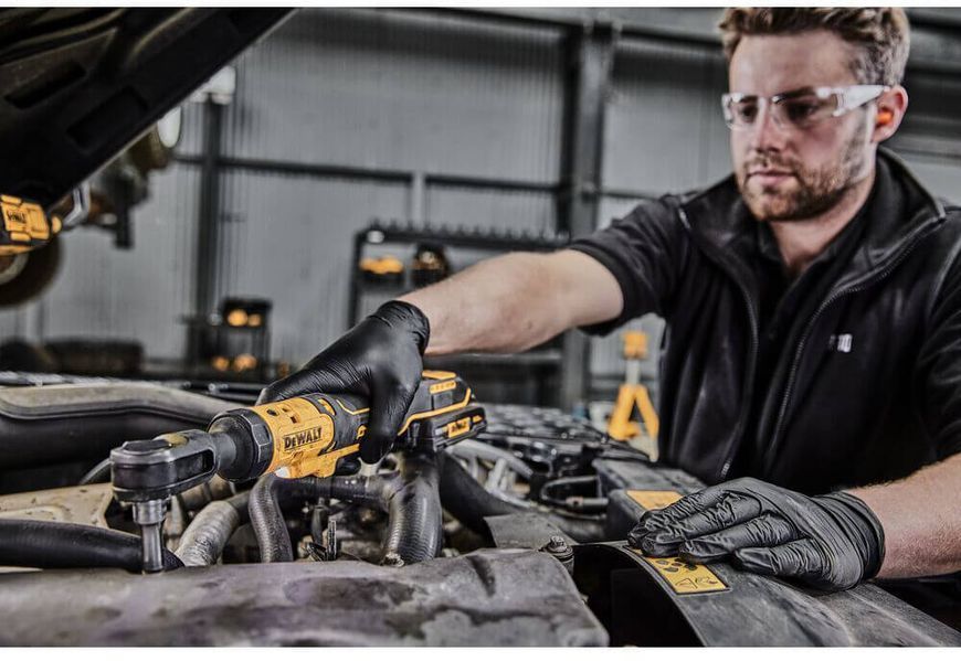 Гайковерт угловой - трещётка аккумуляторный бесщёточный DeWALT DCF512D1G DCF512D1G фото