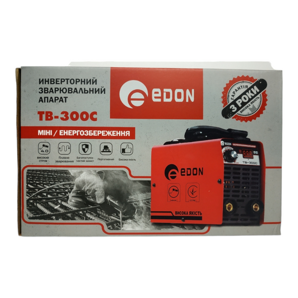Зварювальний інвертор Edon TB-300C(NEW) M30012204 фото
