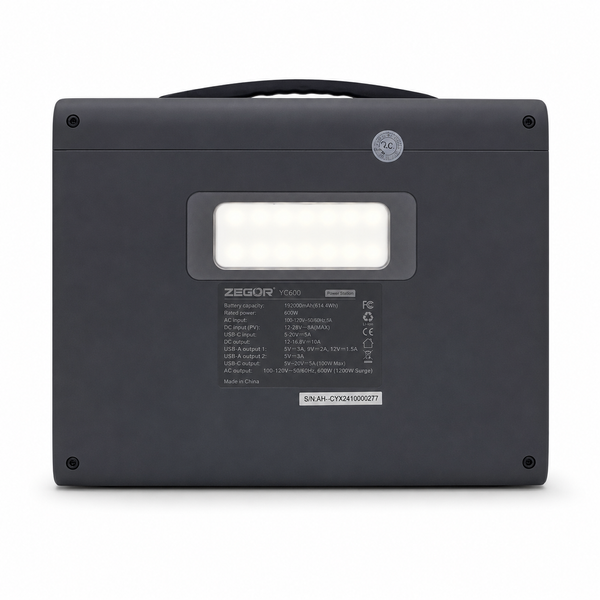 Инверторная зарядная станция ZEGOR YC600 600Вт  LiFePO4 YC600 фото