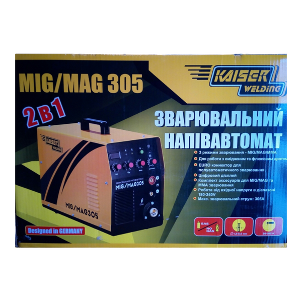 Сварочный полуавтомат Kaiser MIG/MAG/MMA 305 M30012061 фото