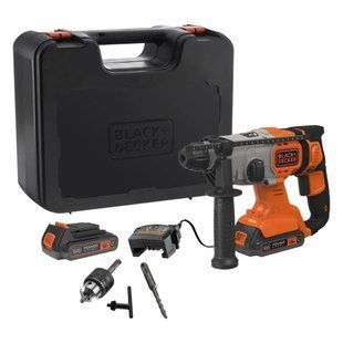Перфоратор аккумуляторный BLACK+DECKER BCD900E2K BCD900E2K фото