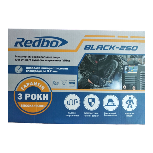 Зварювальний інвертор Redbo Black-250 BLACK-250 фото