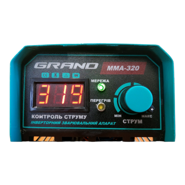 Сварочный инвертор Grand ММА-320 LCD дисплей M30012248 фото