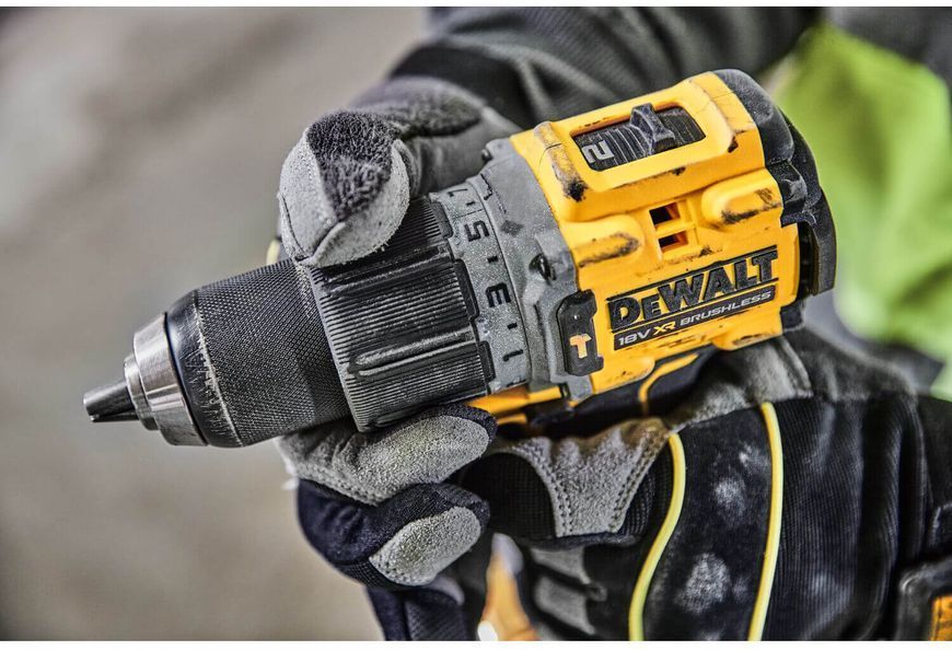 Дриль-шурупокрут акумуляторний безщітковий ударний DeWALT DCD805P2T DCD805P2T фото
