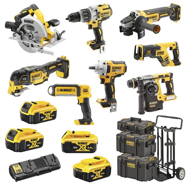 Набор из восьми инструментов аккумуляторных DeWALT DCK856P4 DCK856P4 фото