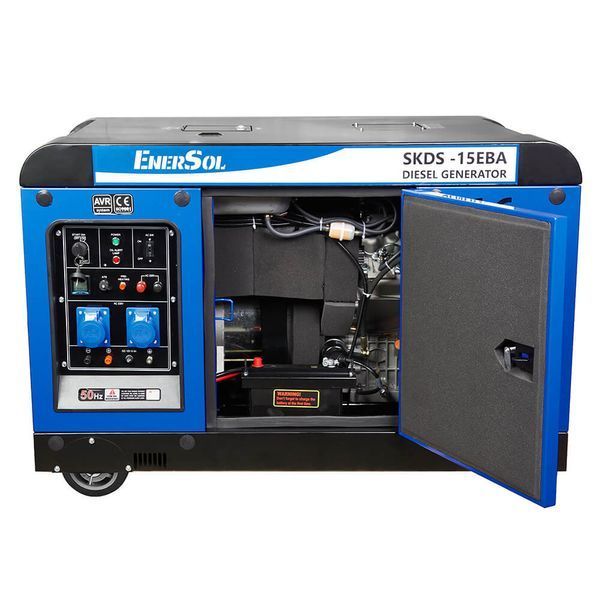 Генератор дизельный EnerSol SKDS-15EBA SKDS-15EBA фото