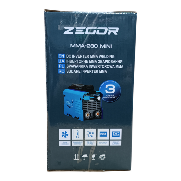 Сварочный инвертор ZEGOR MMA-280 MINI ZEGOR MMA-280 MINI фото