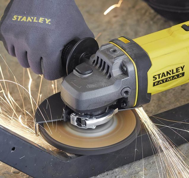 Шліфмашина кутова акумуляторна - болгарка акумуляторна STANLEY FATMAX SFMCG400B SFMCG400B фото
