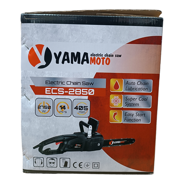 Електропила Yamamoto ECS-2850 плавний пуск, гальмо ланцюга, 1 шина, 1 ланцюг Yamamoto ECS-2850 фото