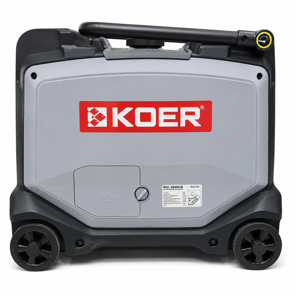 Генератор бензиновый инверторный KOER KU.3800iE 3,5/3,8 кВт, электростарт KR3428 фото