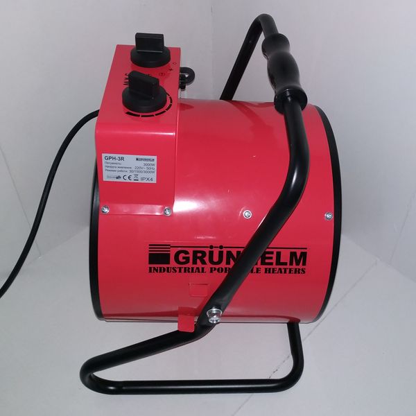 Електричний обігрівач Grunhelm GPH 3R 91068 M30012524 фото