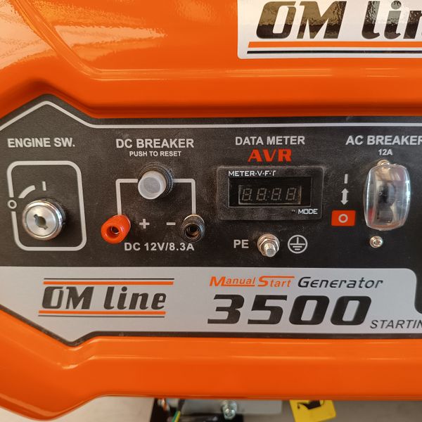 Бензиновый генератор Oleo Mac Line 3500 2 года гарантии ОМ3500 фото