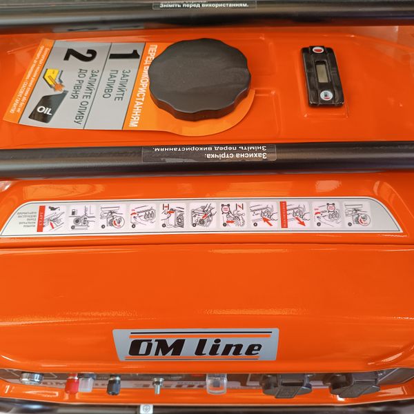 Бензиновый генератор Oleo Mac Line 3500 2 года гарантии ОМ3500 фото