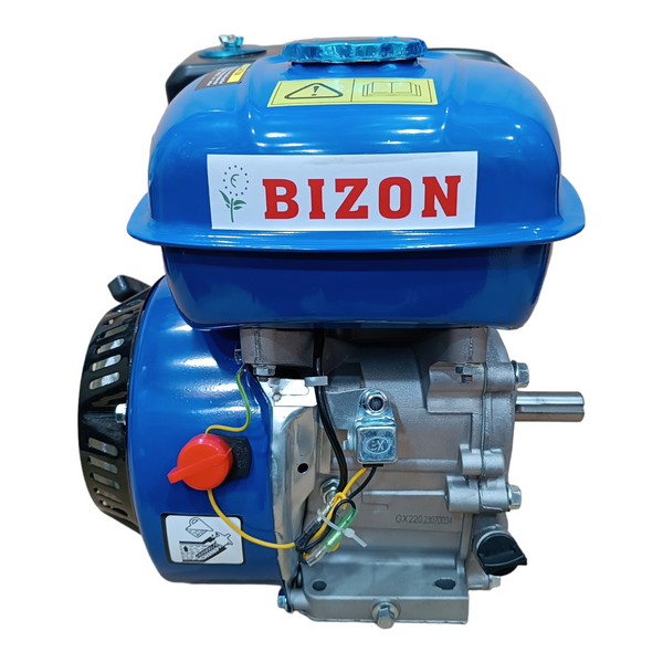 Двигатель бензиновый BIZON 170F 7,0 л.с под шпонку диаметр 20 мм BIZON 170F-S20 фото