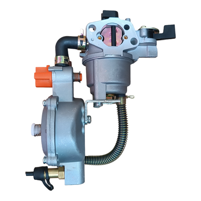Карбюратор газовый для генераторов 1,6 - 4 кВт с редуктором и переключателем, краном 168F/170F 1.6 кВт-4 кВт  фото