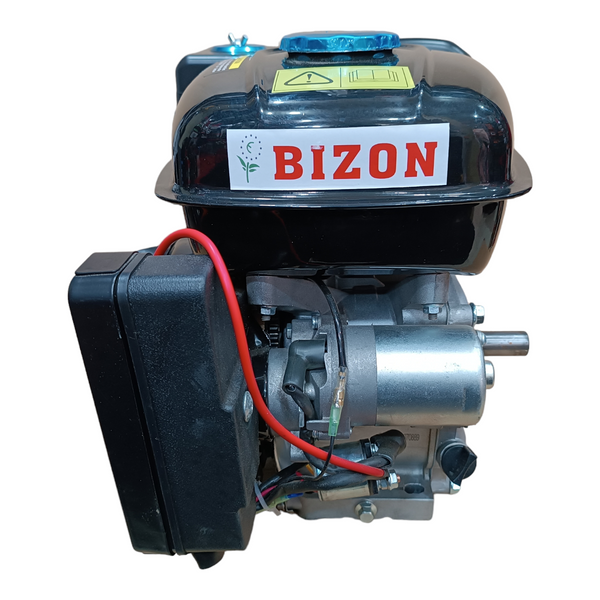 Бензиновий двигун Bizon 170F 7.0 л.с, під шпонку 20 мм + Ел. стартер Bizon 170FE-S20 фото