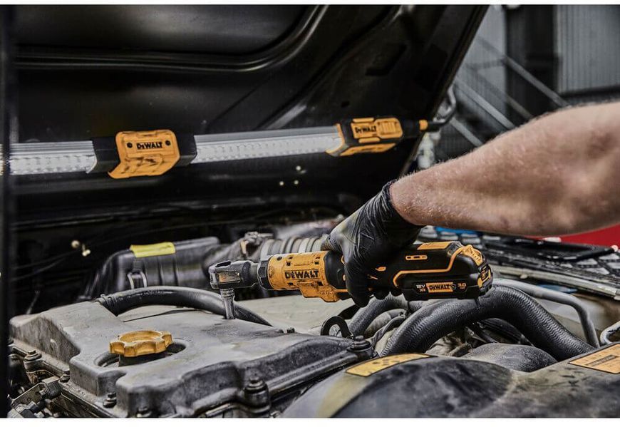 Гайкокрут кутовий - ключ-храповик акумуляторний безщітковий DeWALT DCF504L1G DCF504L1G фото