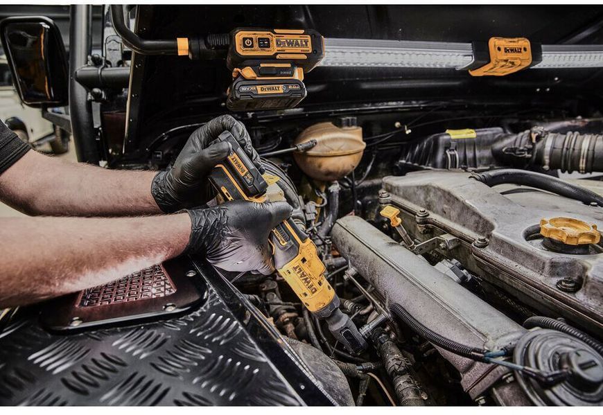 Гайкокрут кутовий - ключ-храповик акумуляторний безщітковий DeWALT DCF504L1G DCF504L1G фото