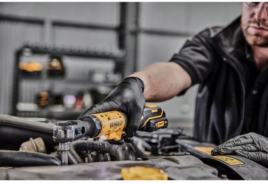 Гайкокрут кутовий - ключ-храповик акумуляторний безщітковий DeWALT DCF504L1G DCF504L1G фото