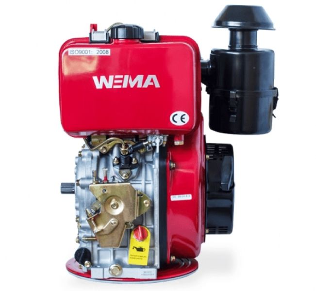 Двигун WEIMA(Вейма) WMC 188FBE - S(шпонка, дизель 12л.с.) з електростартером  M30012356 фото