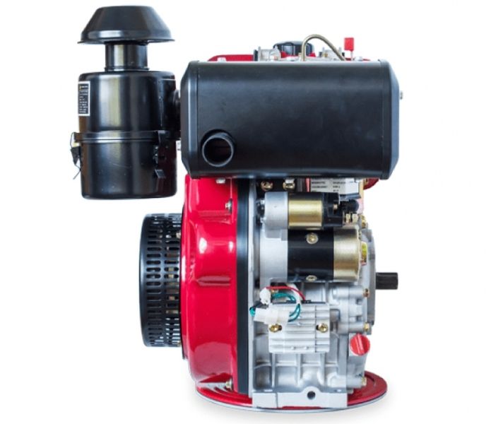 Двигун WEIMA(Вейма) WMC 188FBE - S(шпонка, дизель 12л.с.) з електростартером  M30012356 фото