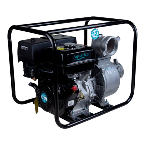 Мотопомпа 18 л.с. Hmax 35м Qmax 120м&sup3;/час (4-х тактный) AQUATICA AQ60CX 772533 772533 фото
