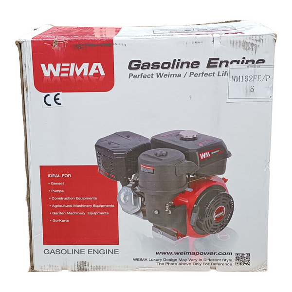 Двигун бензиновий WEIMA WM192FE-S (шпонка, вал 25 мм, 18,0 к.с.) ел.стартер  WEIMAWM192FE-S фото