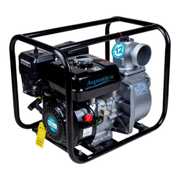 Мотопомпа 7.5 л.с. Hmax 30м Qmax 70м&sup3;/год (4-х тактний) AQUATICA AQ30CX 772532 772532 фото