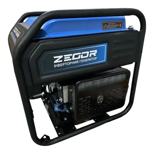 Генератор газо-бензиновый инверторный ZEGOR DIN-OPEN 6000D DIN-OPEN 6000D фото
