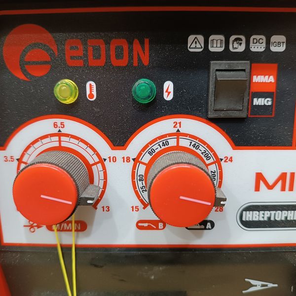 Зварювальний інверторний напівавтомат Edon-MIG 280 M30012105 фото