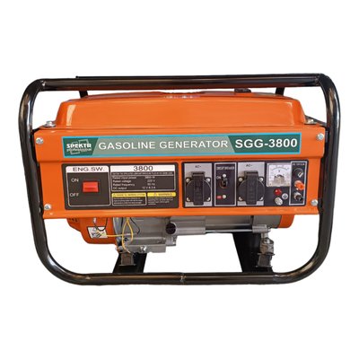 Бензиновый генератор SPEKTR SGG-3800 3,8 кВт медная обмотка 07906 фото